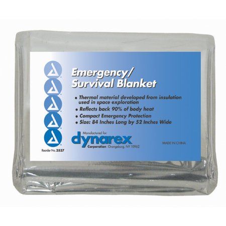 Image 2 of Dynarex Mylar Aluminum Rescue Blanket