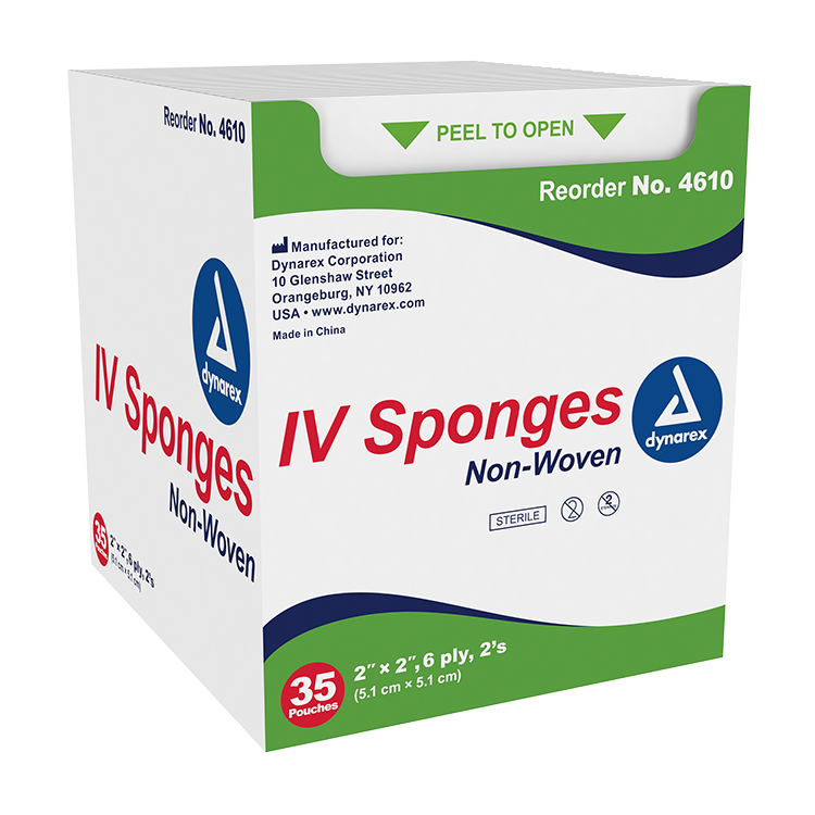 Dynarex I.V. Sponge Sterile