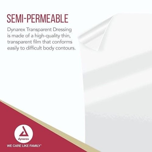 A semi-permeable sheet of clear material.