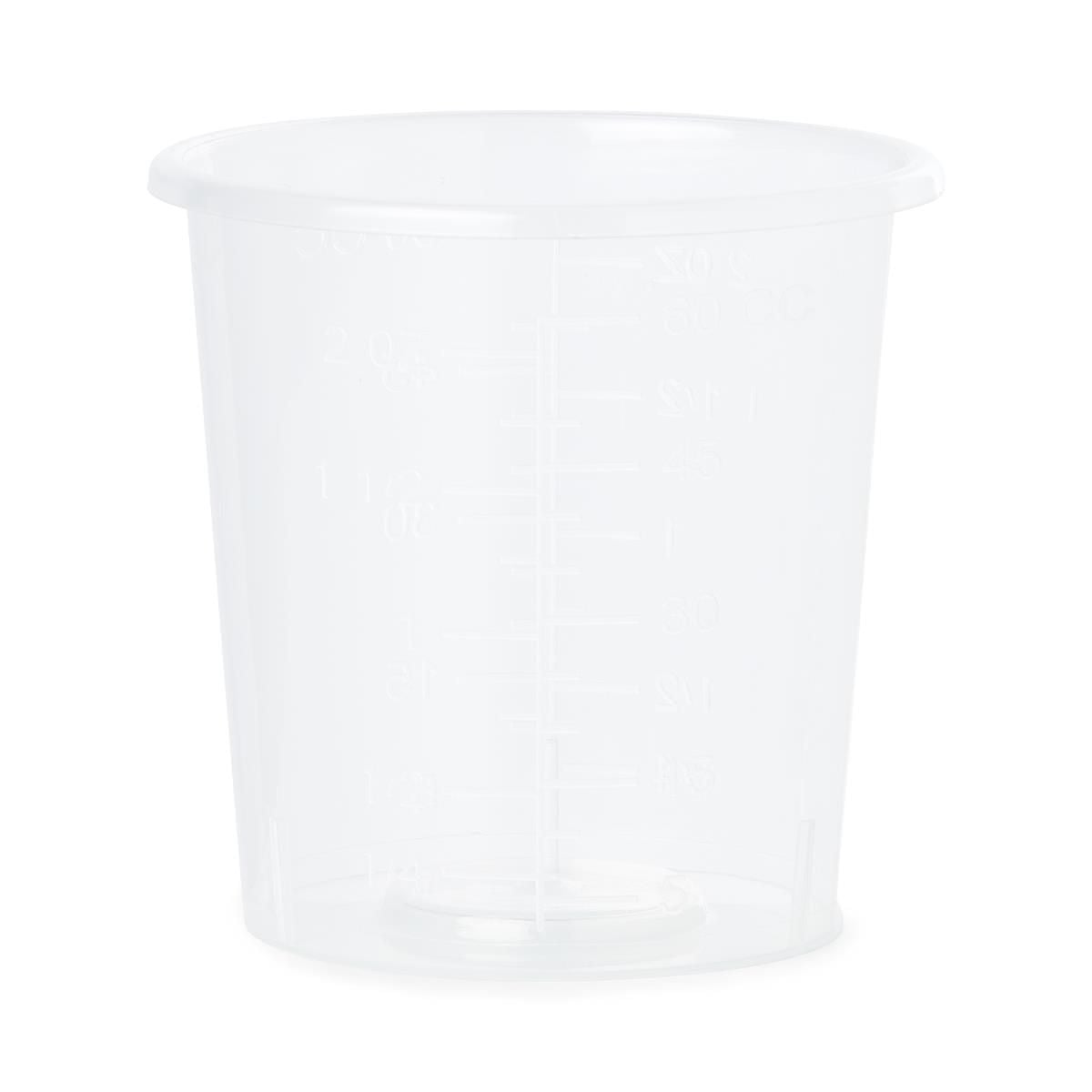 Medline Sterile Graduated Plastic Medicine Cups, 2 oz. - DYNJ05195