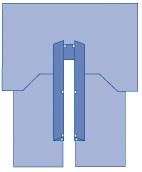 Medline CVMax Cardiovascular Split Surgical Drape, Sterile - DYNJP4014