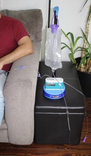 Image 4 of FeedUp Feeding Pump Support Device