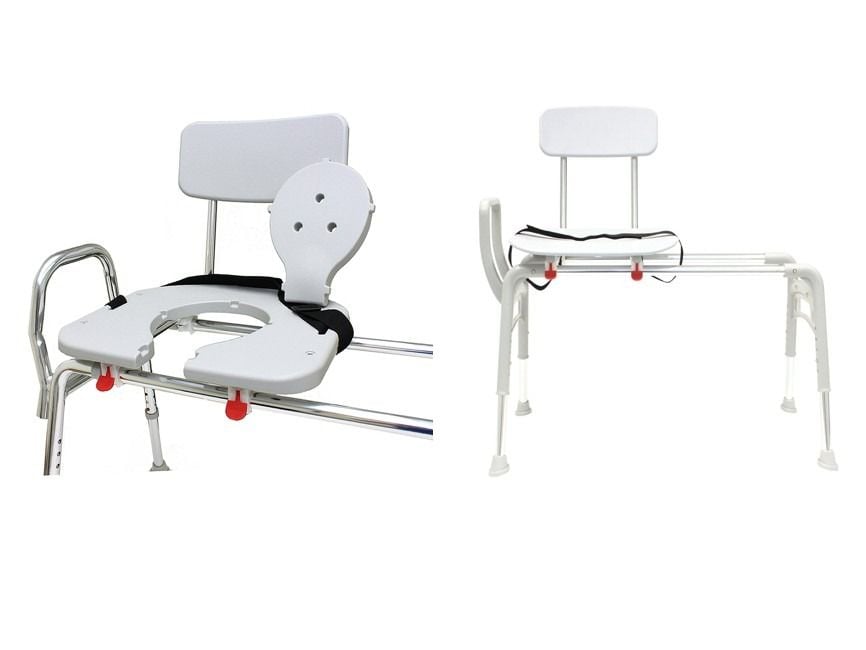 Eagle Health Pro-Slide with Cut-Out and Ergo Sliding Transfer Bench