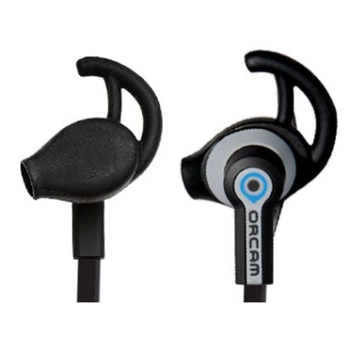A close-up image of the OrCam Bluetooth Headphones.