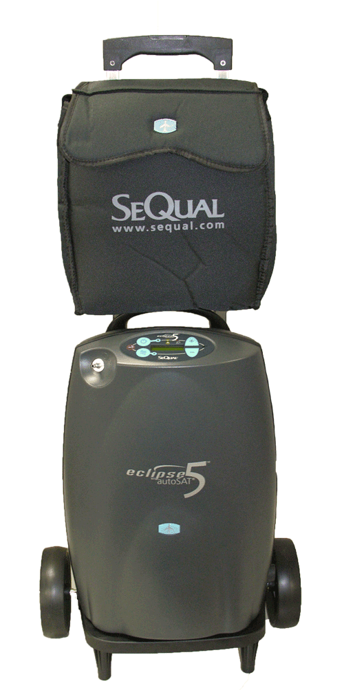Image 12 of Caire SeQual Eclipse 5 Portable Oxygen Concentrator with autoSAT