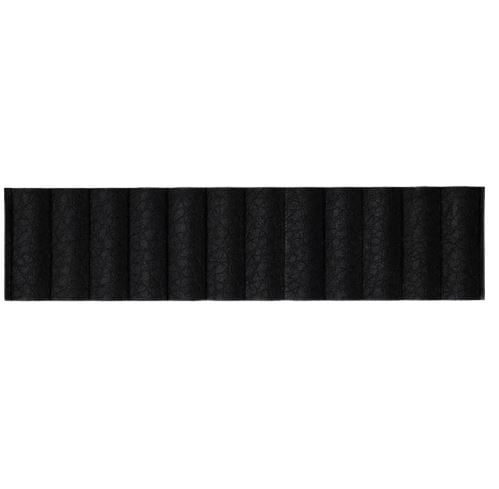 Black Vegan Leather Texture