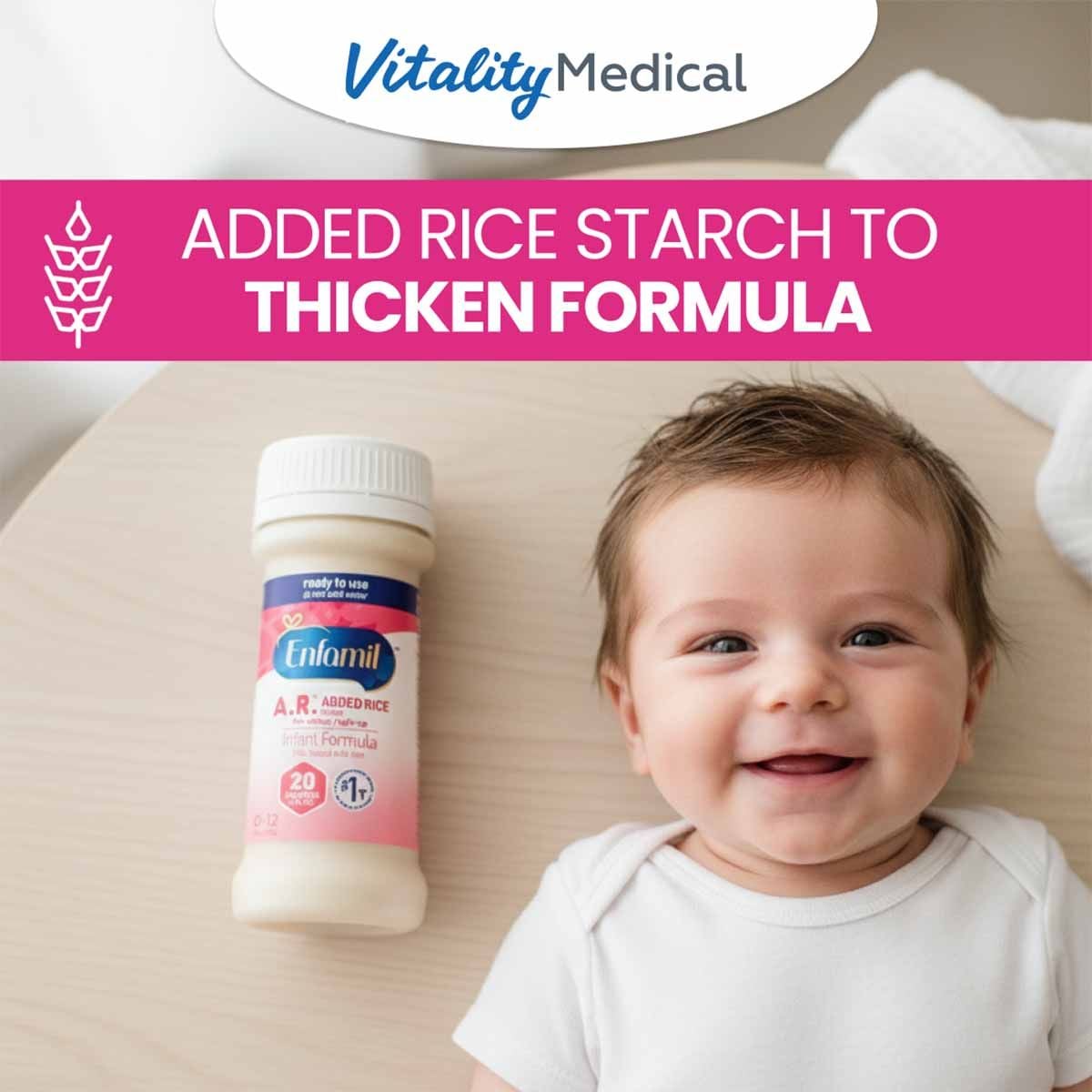 Image 4 of Enfamil A.R. Ready-to-Feed Liquid Formula for Spit Up - Bottles