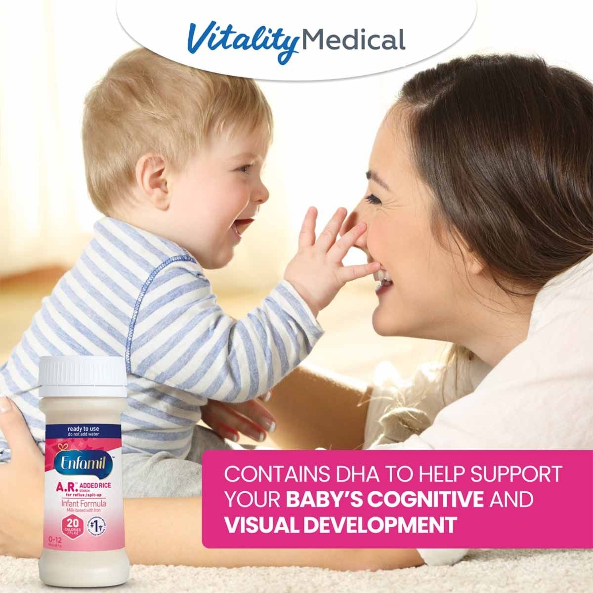 Image 8 of Enfamil A.R. Ready-to-Feed Liquid Formula for Spit Up - Bottles