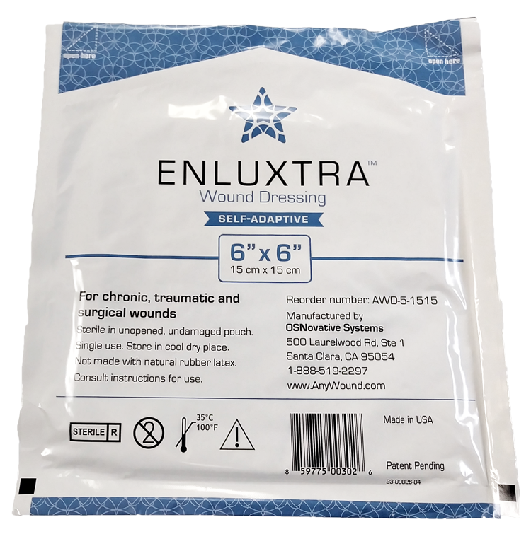 Enluxtra Smart Wound Dressing Self-Adaptive