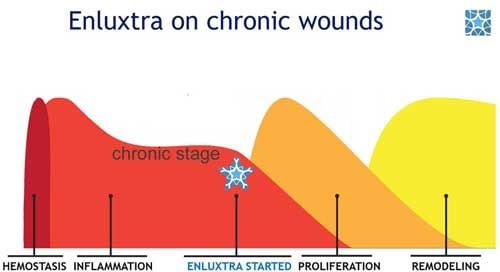 Enluxtra and Chronic Wounds