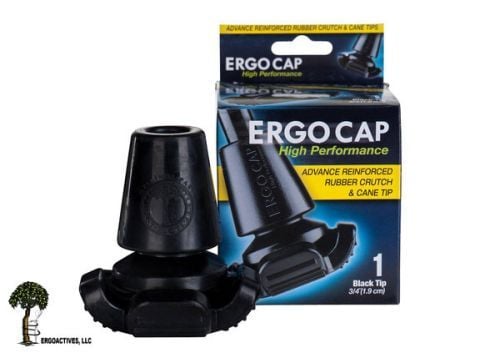 Image 1 of Ergocap High Performance Crutch Rubber Tips