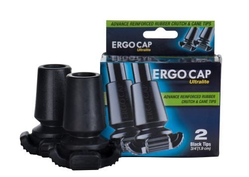 Image 1 of Ergocap Ultralite All Terrain Universal Cane Rubber Tips