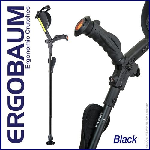 Image 2 of Ergobaum 7G ROYAL Forearm Crutches