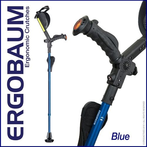 Image 3 of Ergobaum 7G ROYAL Forearm Crutches