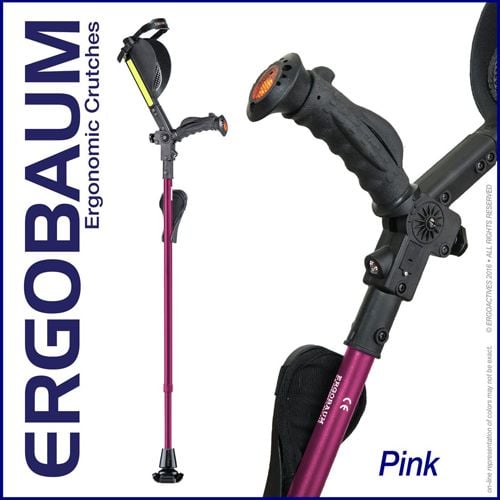 Image 7 of Ergobaum 7G ROYAL Forearm Crutches