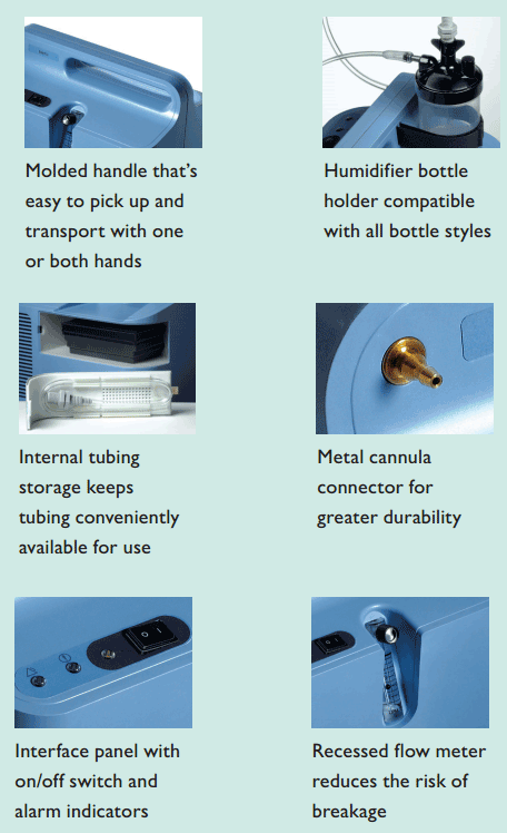 Respironics EverFlo Q Oxygen Concentrator Details
