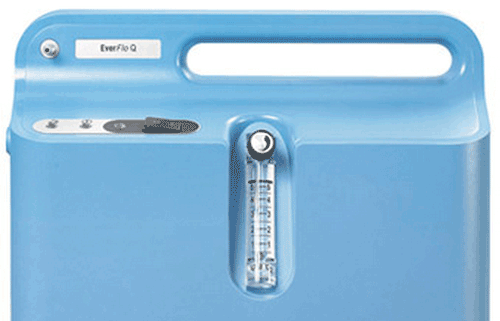 Respironics EverFlo Q Oxygen Concentrator Controls