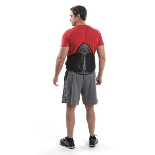 Man wearing the brace