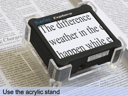 Explora Magnifier Reading