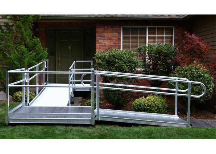 Two Platforms, Ramps and Handrails