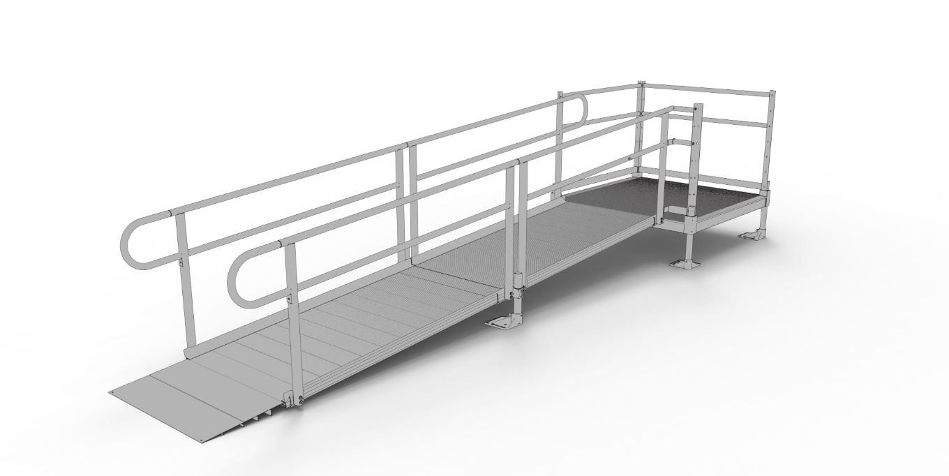 Ramp With Platform