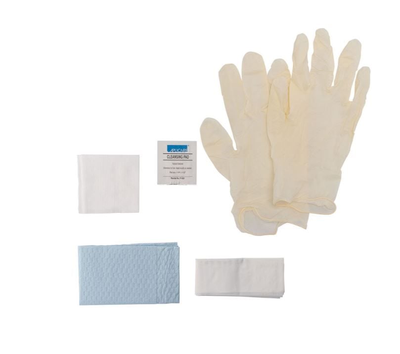 Gloves, Underpad, Cleansing Pad, Privacy Bag