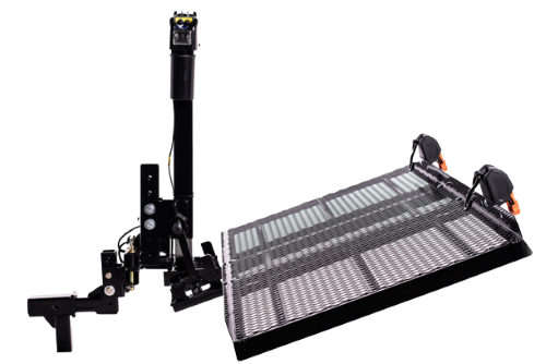 A side view of the EZ Carrier Electric Scooter Lift.
