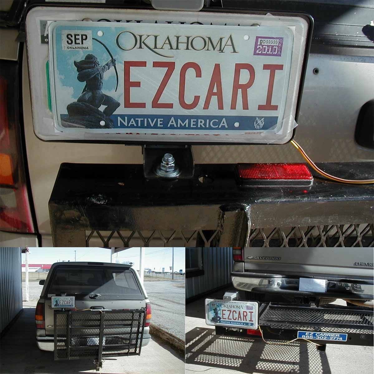 Image 4 of EZ Carrier License Plate Relocator Kit