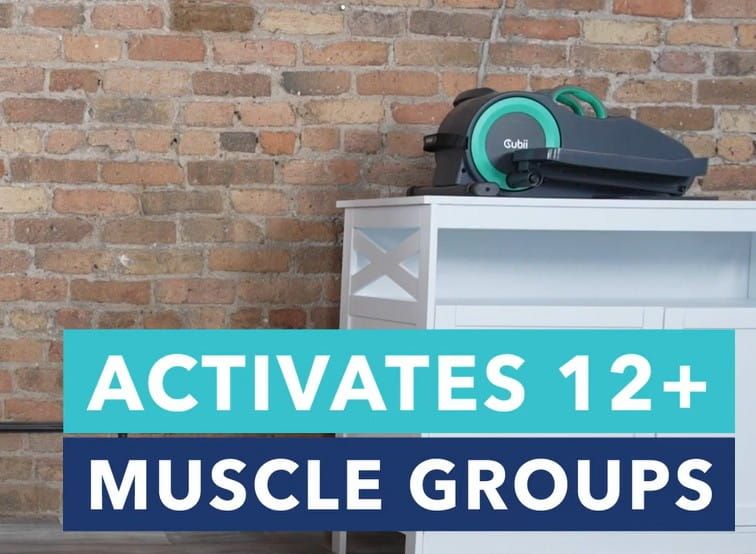 Activates 12+ muscle groups