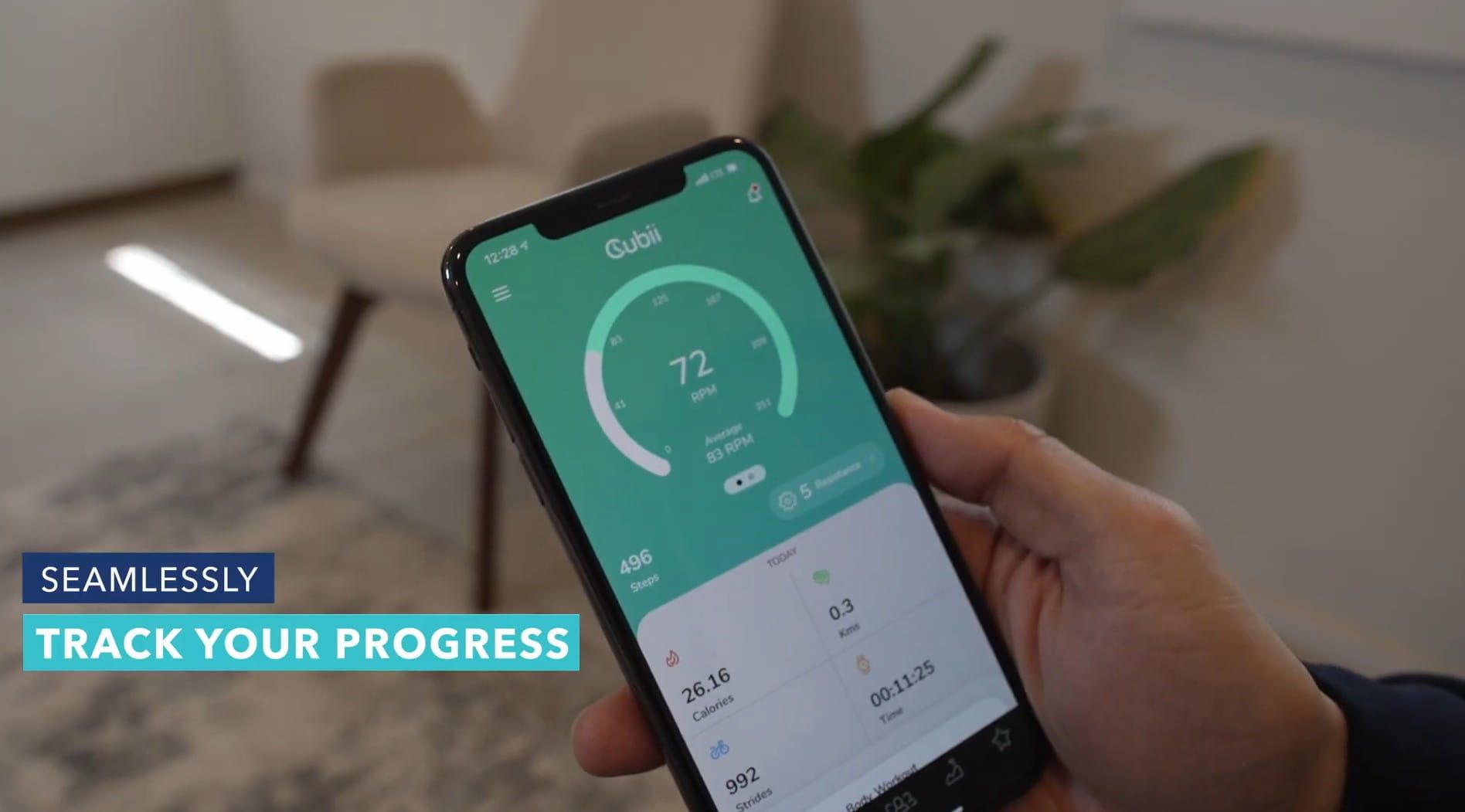 Seamlessly track your progress