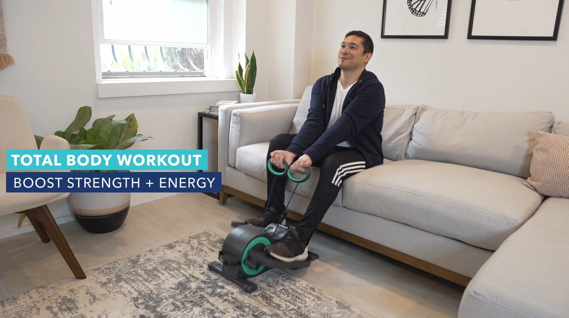 Total body workout boosts strength + energy