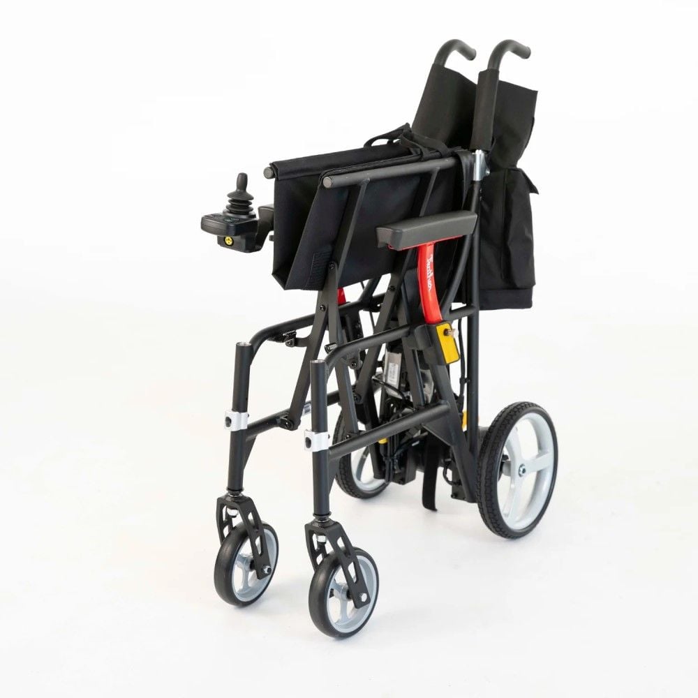 Feather folded power chair