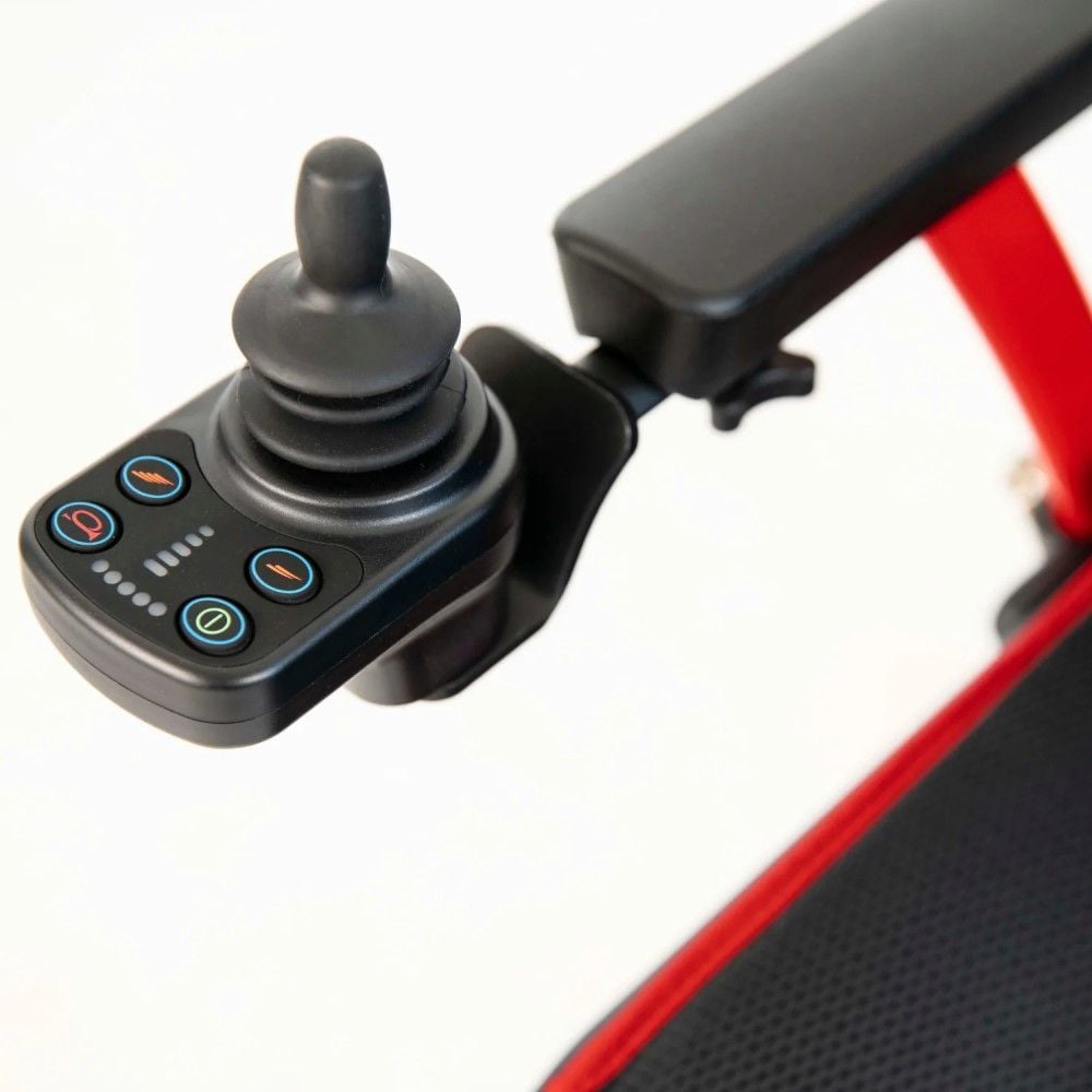 Easy-to-use joystick and button controls