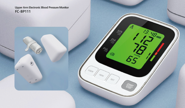 Monitor with Lid and Upper Arm Cuff