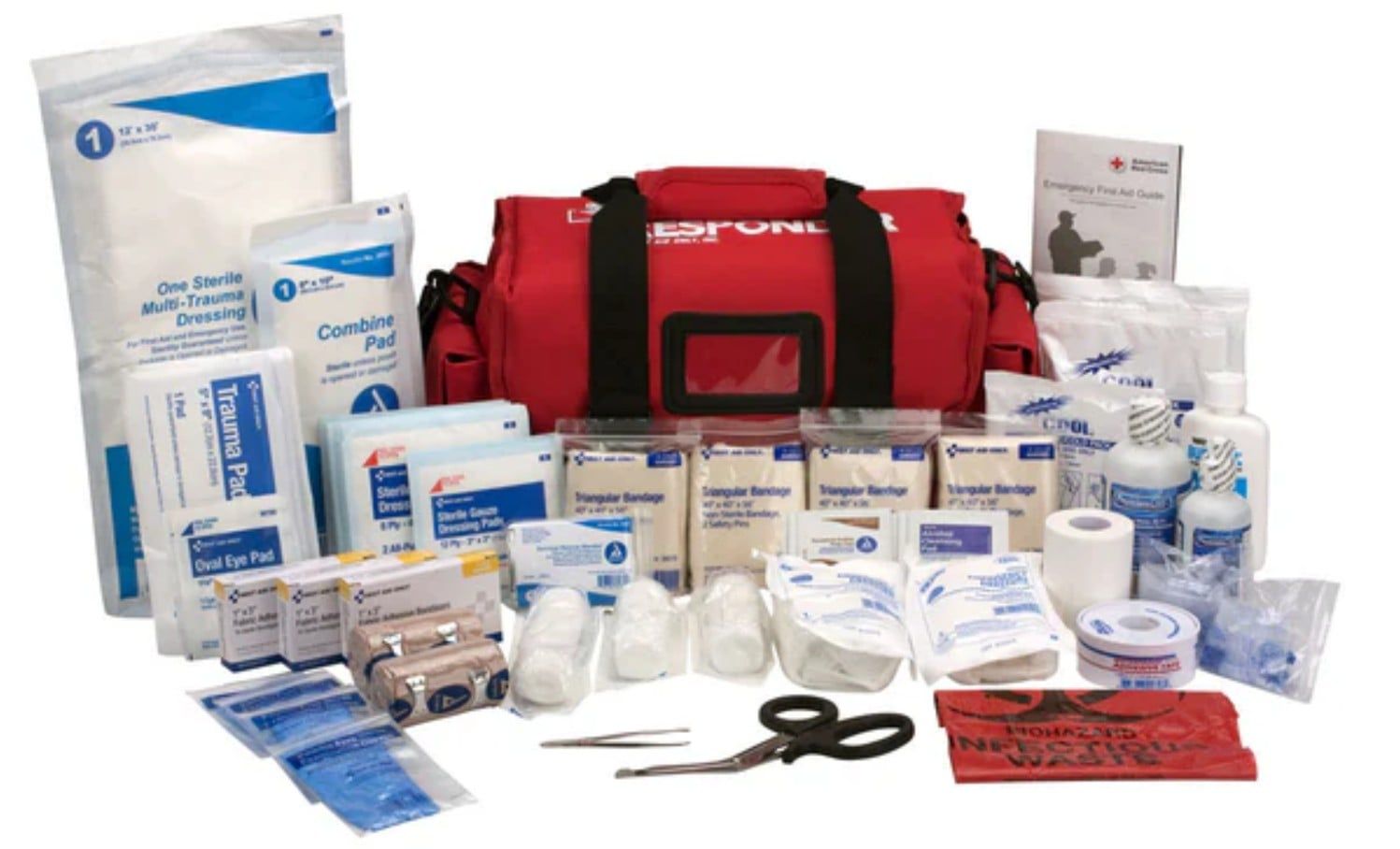 First Aid Only Large First Responder Kit w/ Bag - 520-FR