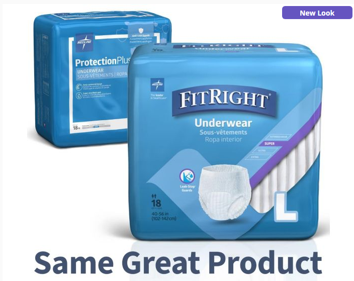 Image 2 of Medline Protection Plus Super Protective Underwear 