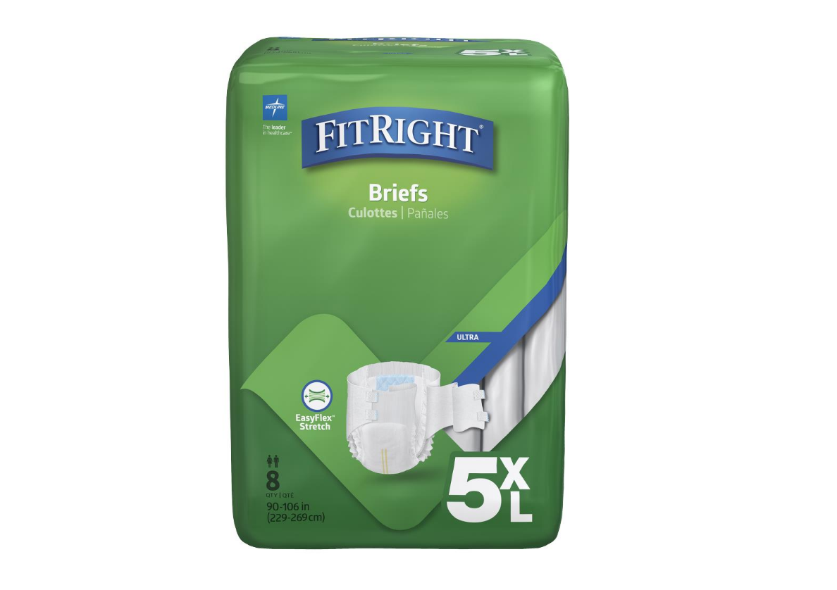 FitRight Ultra 5XL Bariatric Brief