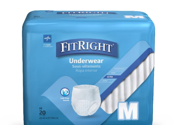 Medline FitRight underwear, Ultra size Medium