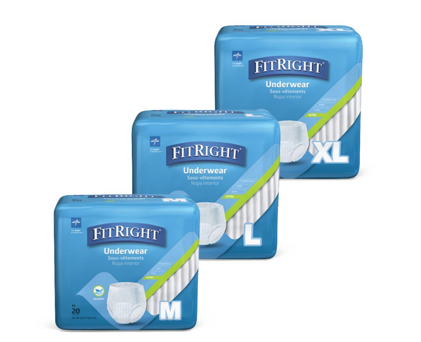 FitRight Underwear Extra Adult Incontinence Underwear