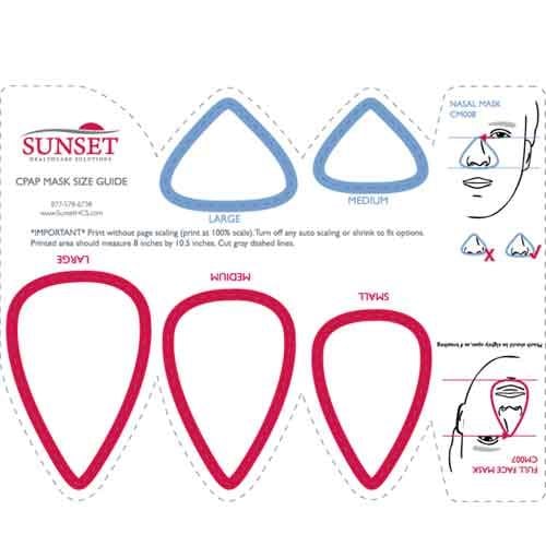 Image 2 of Sunset Full Face Mask