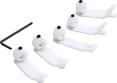 Tube adjusters with Allen wrench