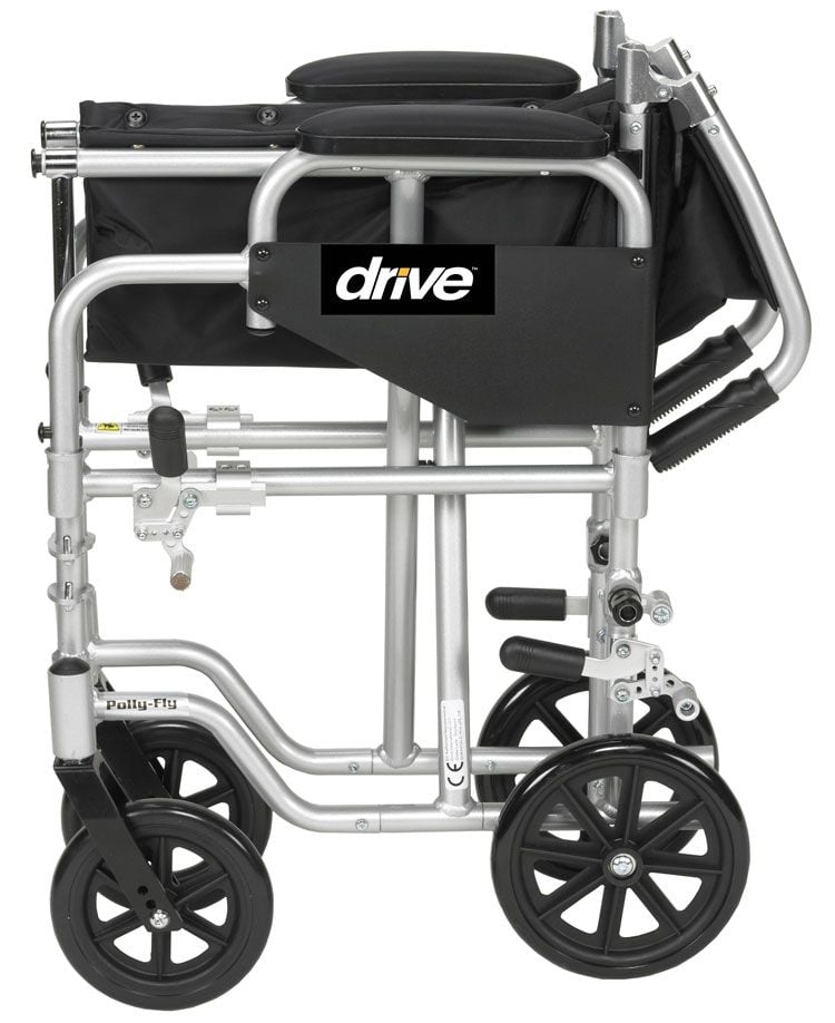 Folded Wheelchair