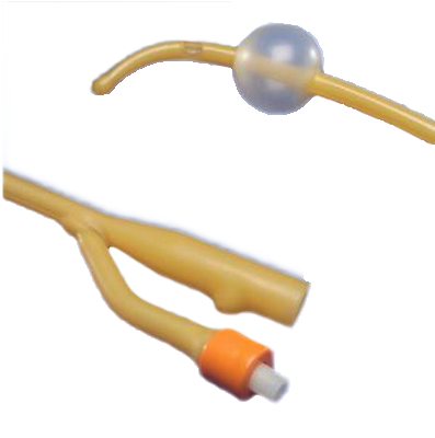 Hydrogel Coated Latex 2-Way Foley Catheters Coude Tip