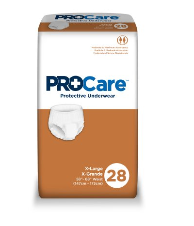 PROCare Protective Underwear, X-Large