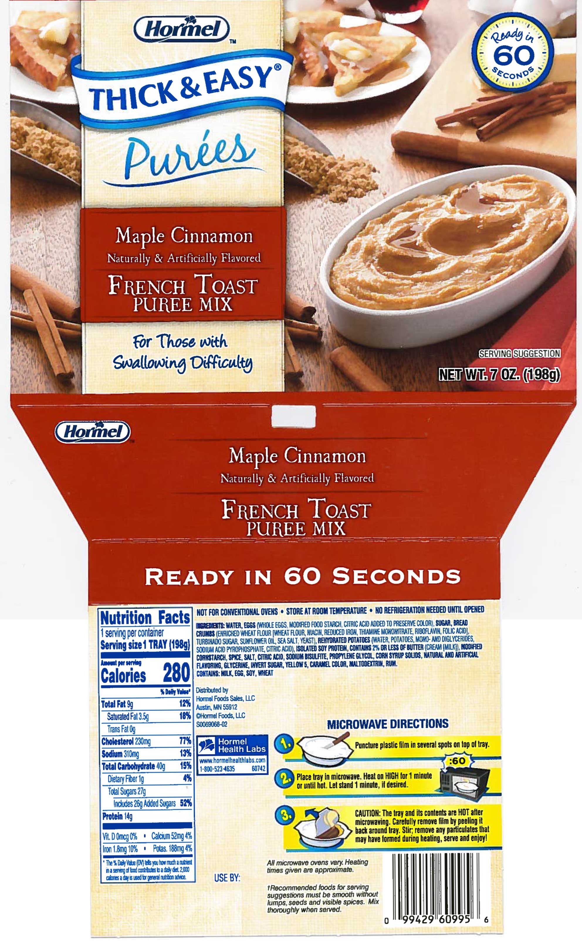 French Toast Nutrition Info