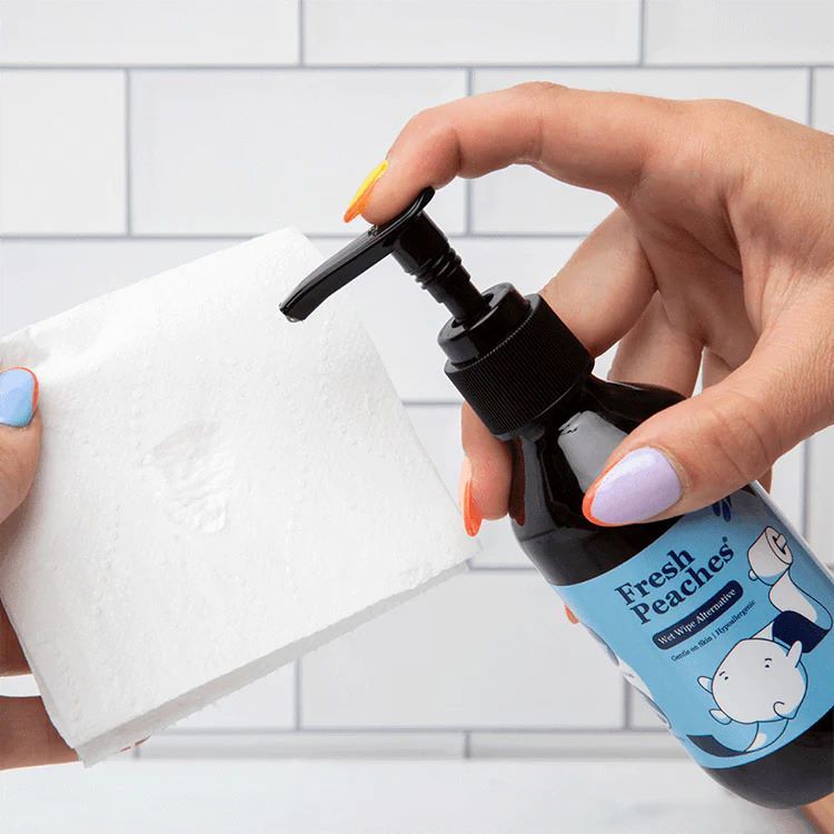 Apply one drop to soften toilet paper