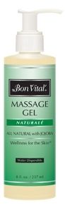 Bon Vital Massage Gel, 8 oz