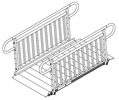 Vertical Picket with End Loops