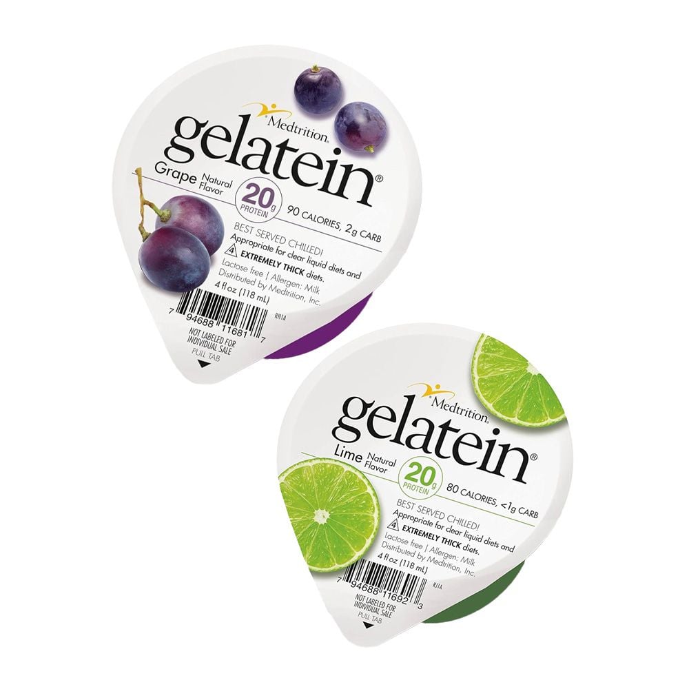 Medtrition Gelatein - Grape and Lime flavors