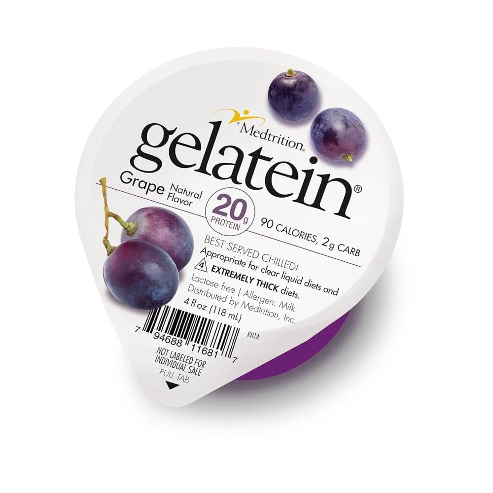 Gelatein High Protein Gelatin - Grape